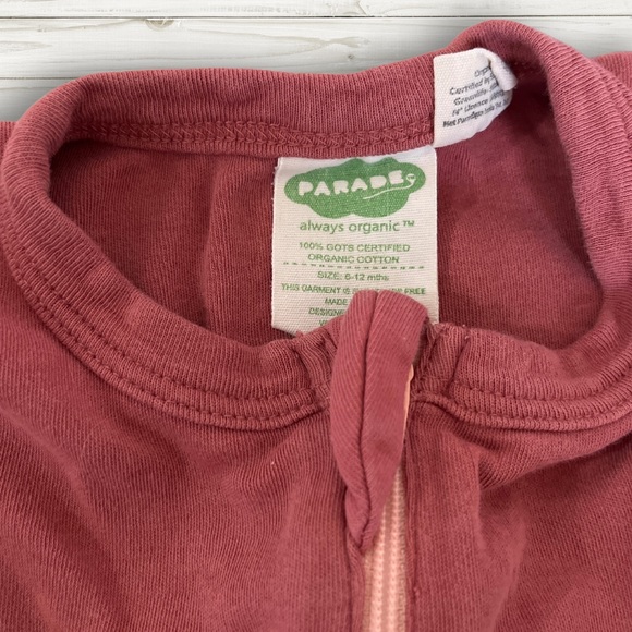Parade Organics Short Sleeve Sleeper 6-12 months - Picture 2 of 2